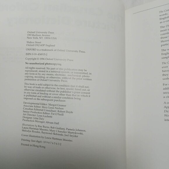 The Canadian Oxford Picture Dictionary - Picture 2 of 4